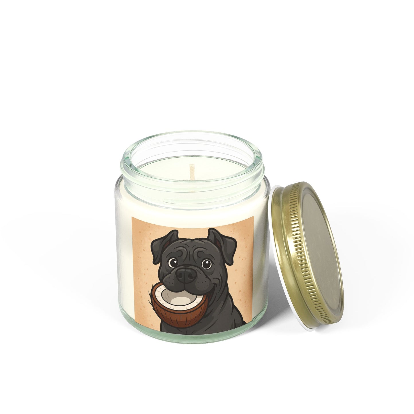 Scented Candles, Coconut Apricot Wax (4oz, 9oz)